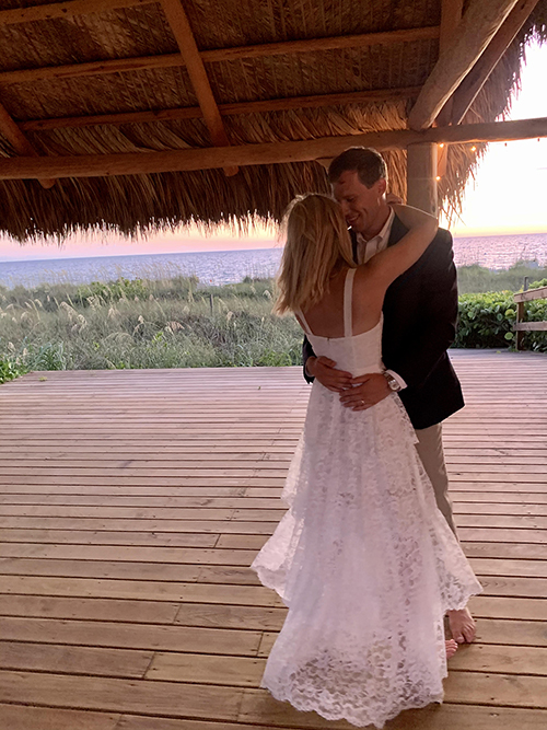 Beach Front Pavilion Weddings on Gulf Shore Casey Key