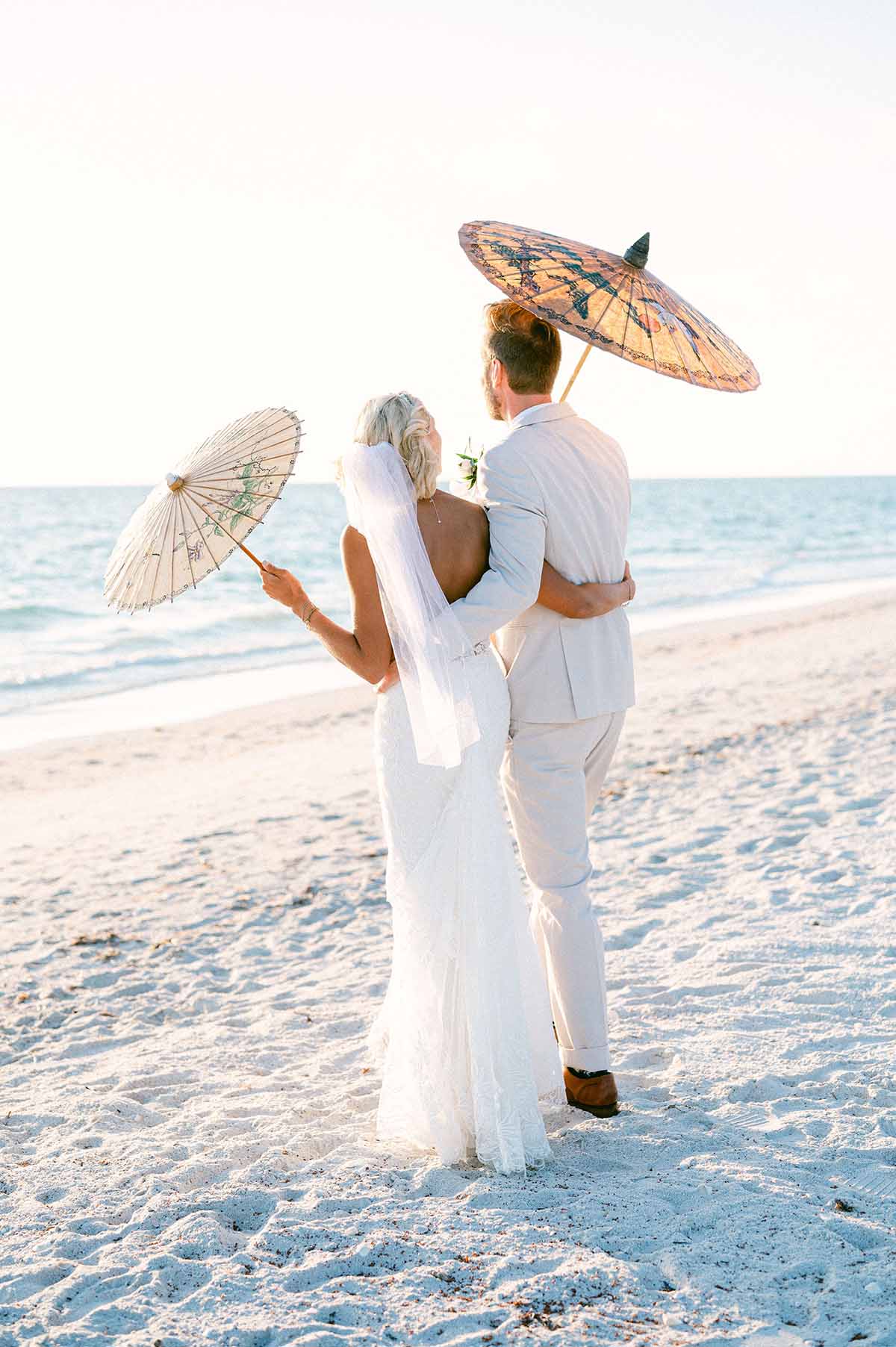 Wedded Couple on Casey Key Resort&reg; Private Beach